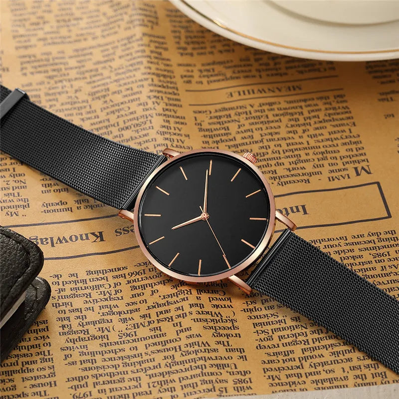 Simple fashion watch for ladies