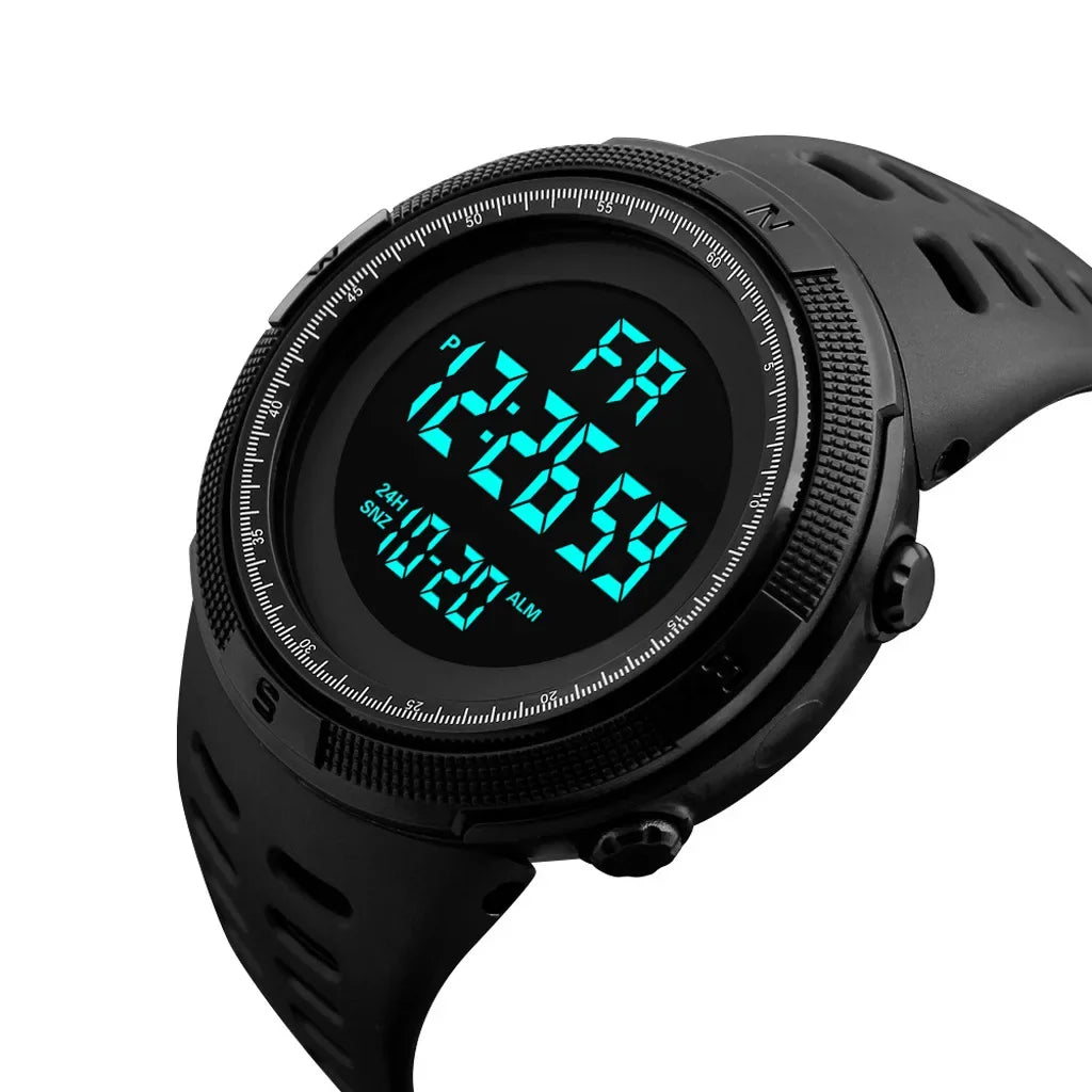 Men's Digital Watch, Water Resistant