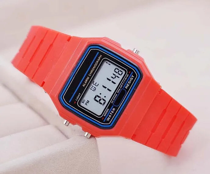 LED digital watch for men