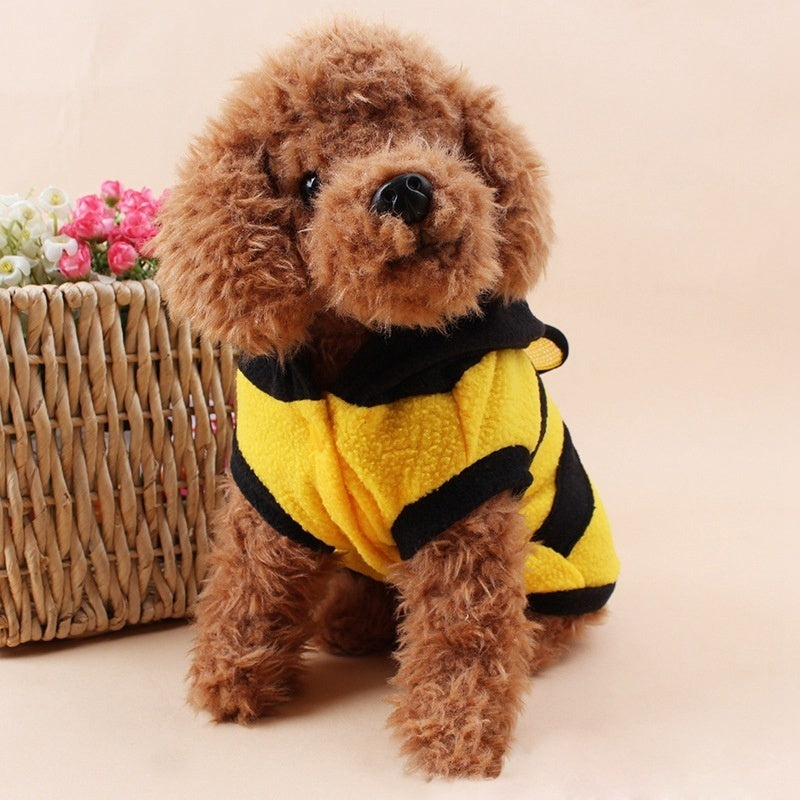 Cute bee costume, for dogs and cats