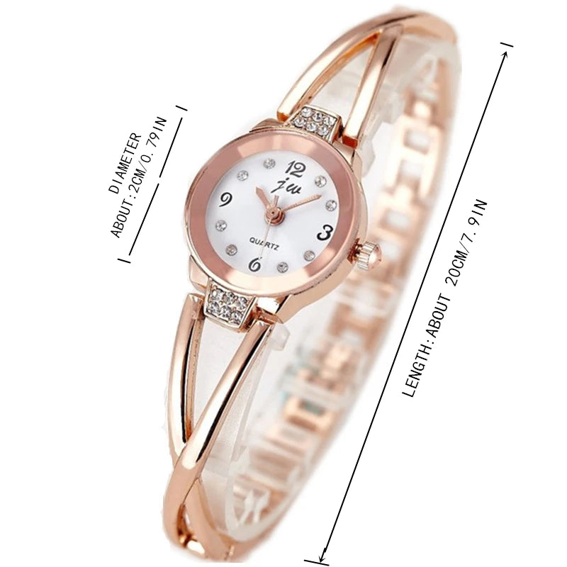 Soft bracelet watch for women