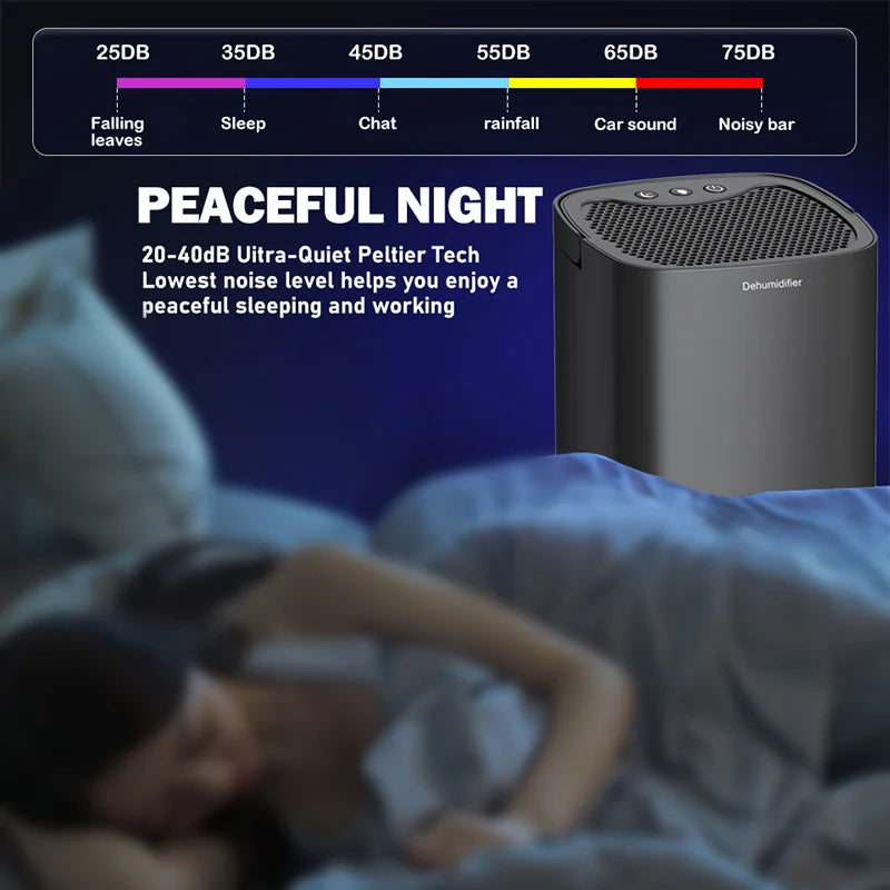 Portable air dehumidifier