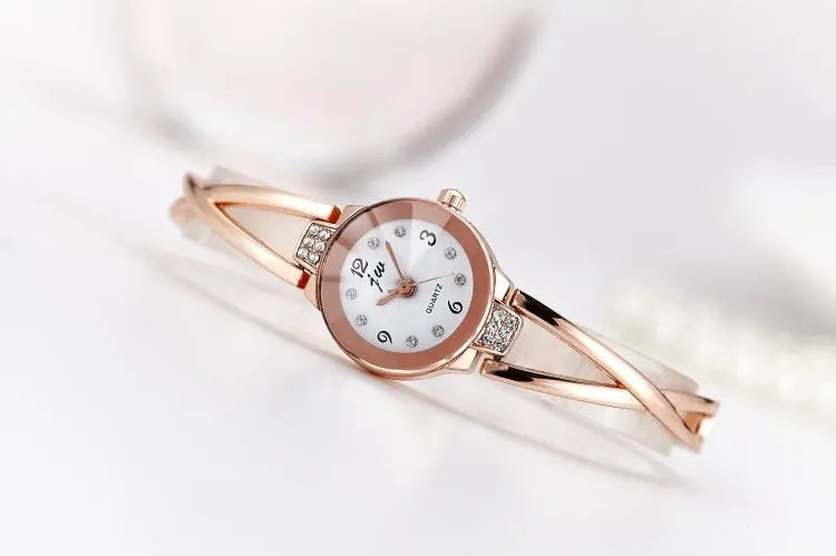 Soft bracelet watch for women
