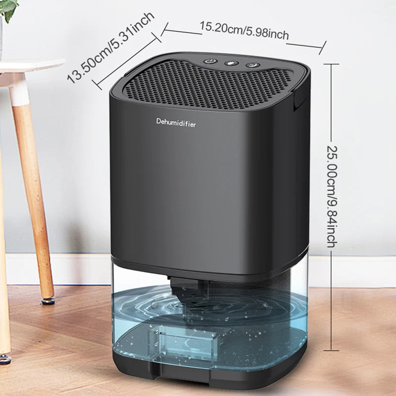 Portable air dehumidifier