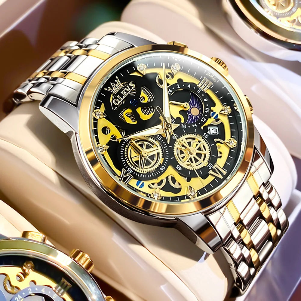 Luxury Fashion Men's Watch, Water Resistant