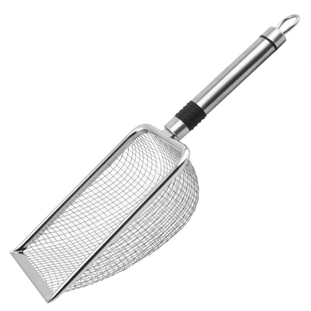 Cat litter scoop, micro-porous, rust-resistant