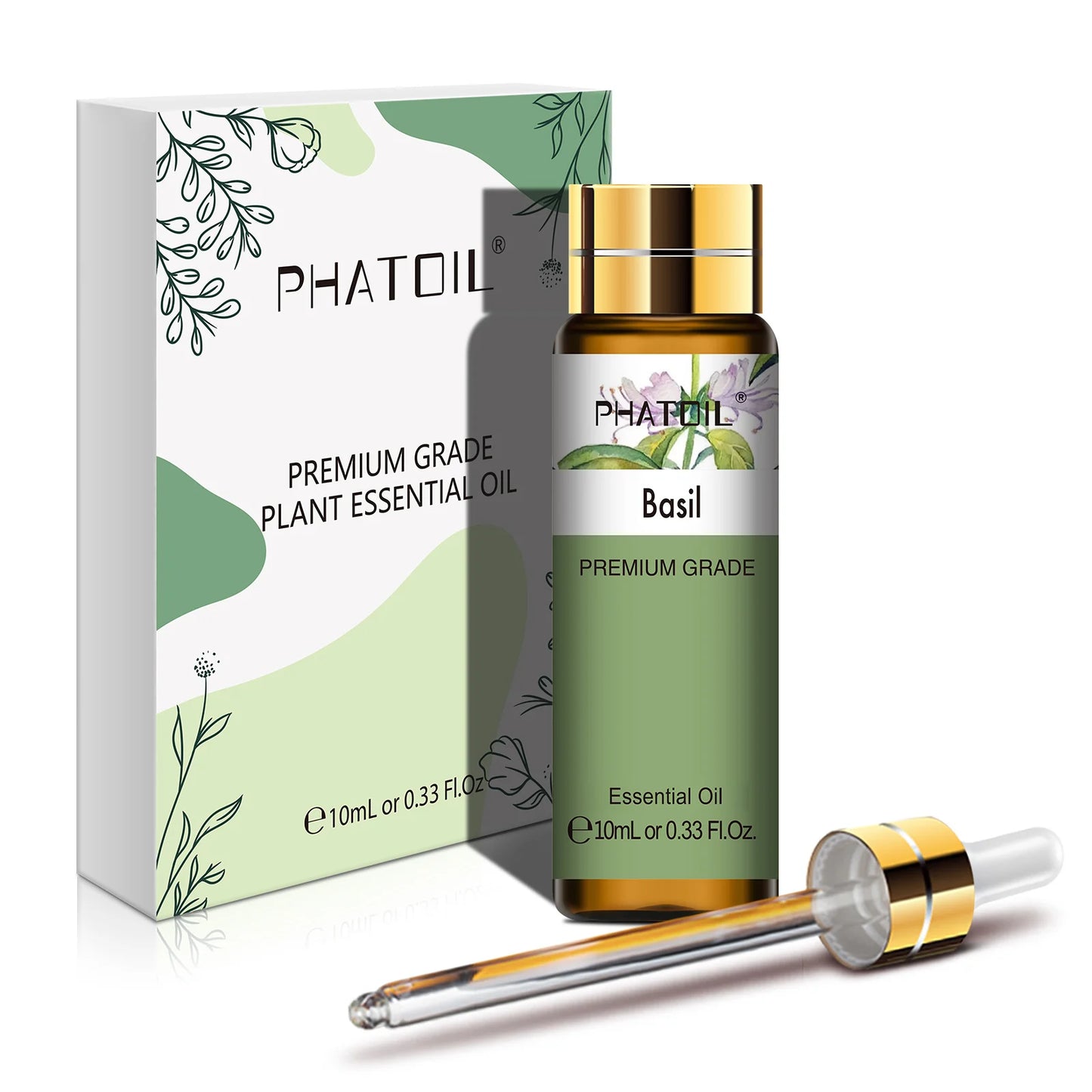 PHATOIL 10ml Sandalwood Lemon Essential Oil Pure Natural Frankincense Thyme Tea tree Rosemary Geranium Oils for Diffuser DIY
