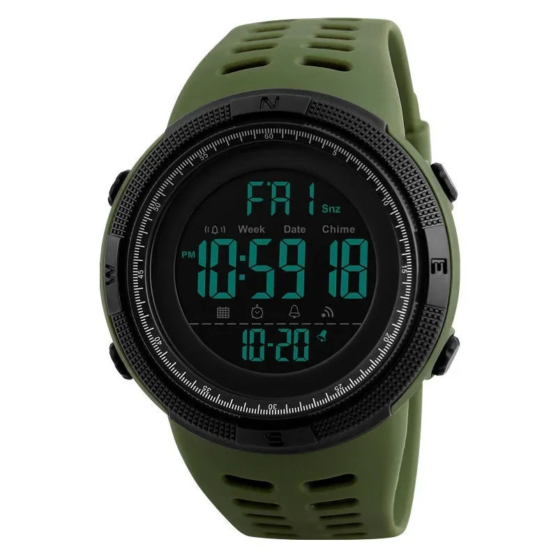 Men's Digital Watch, Water Resistant