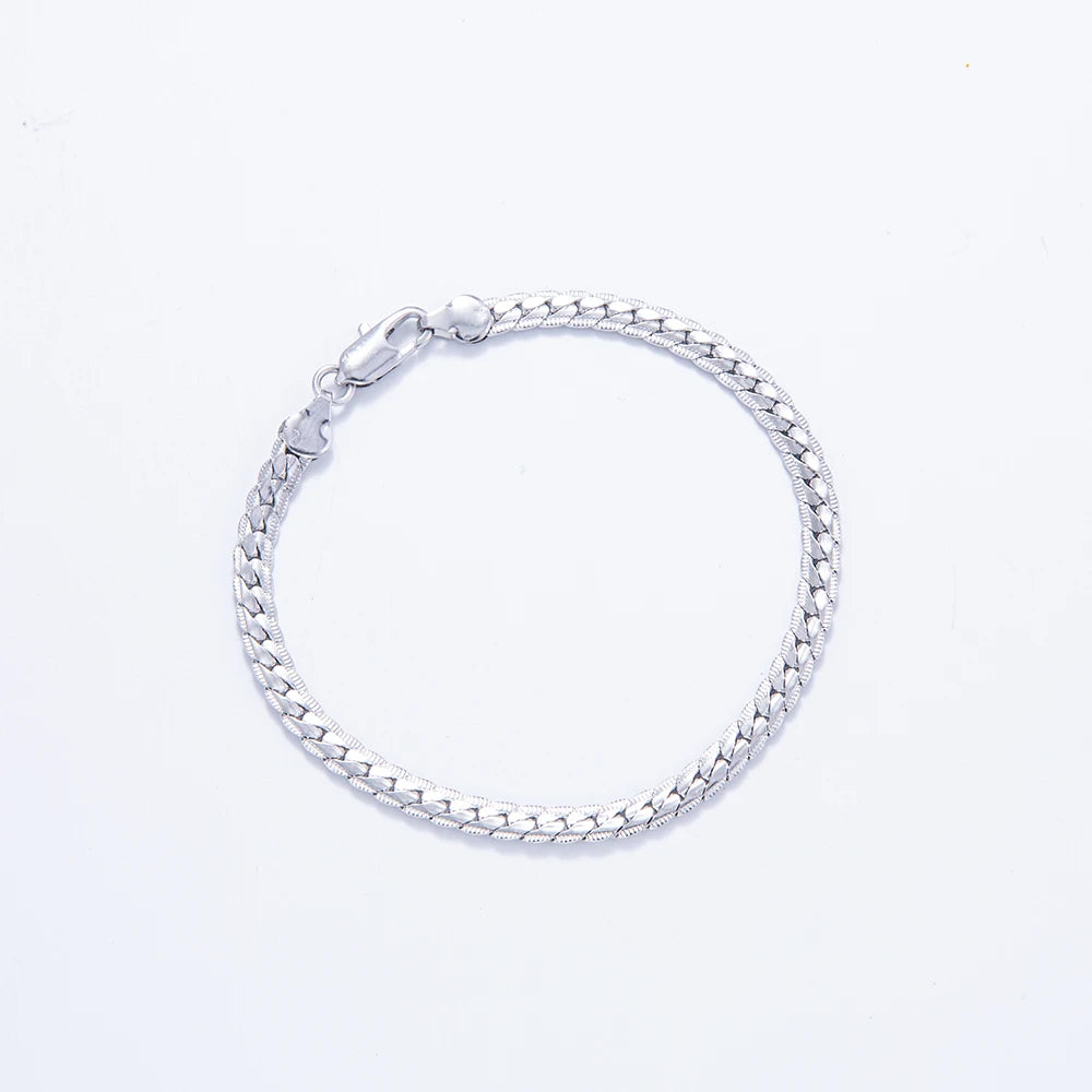 Elegant silver chain