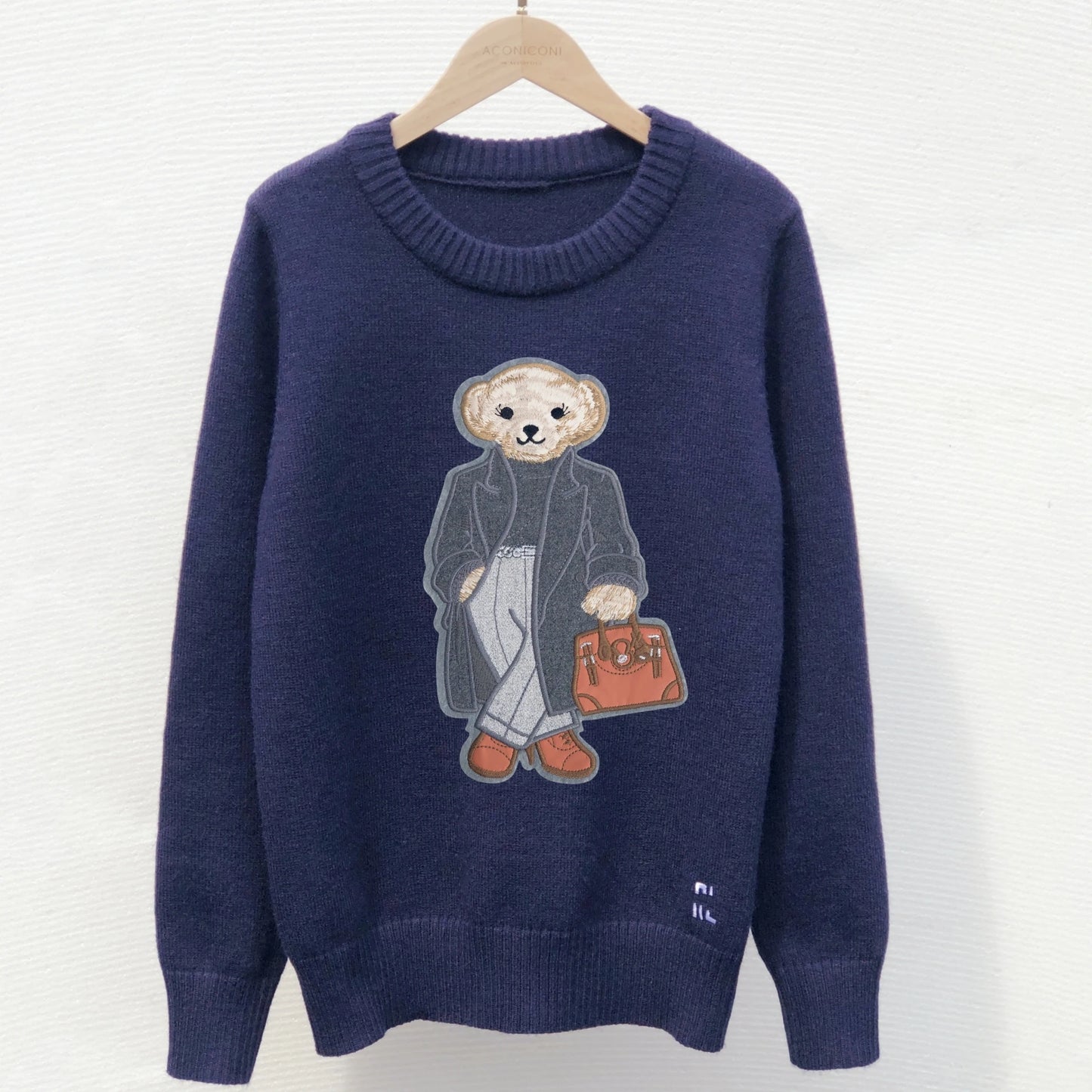 Knitted pullover sweater design for women! Casual outdoor blouse