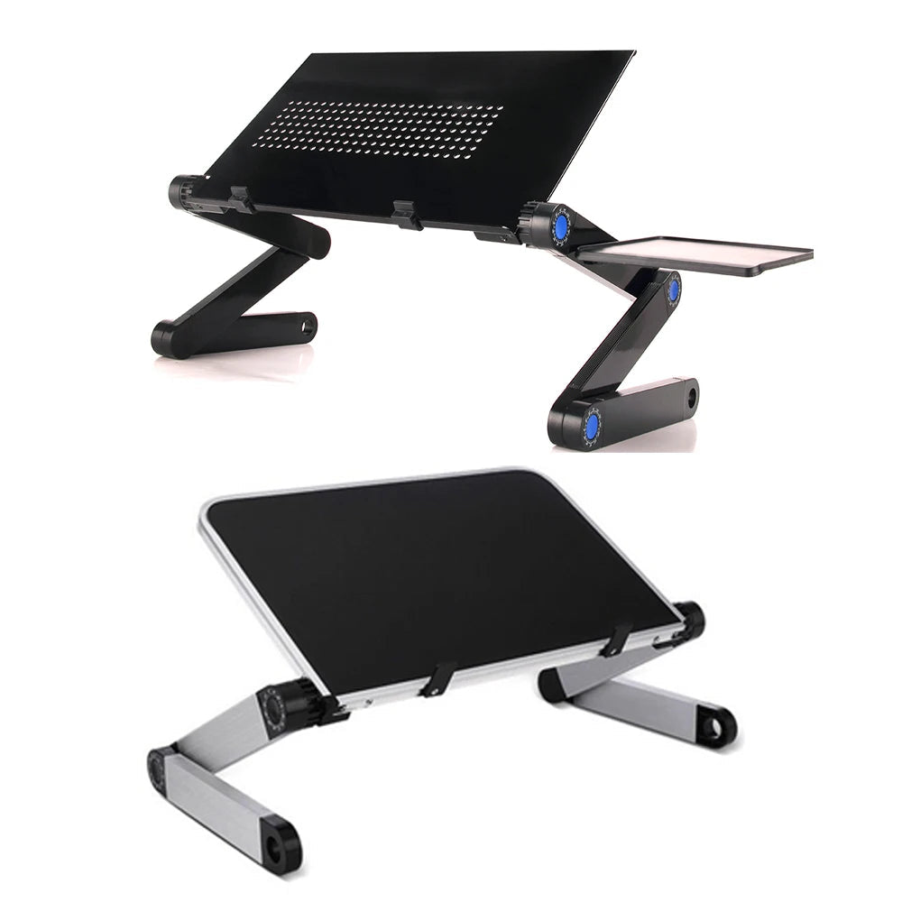 Computer stand, foldable and portable