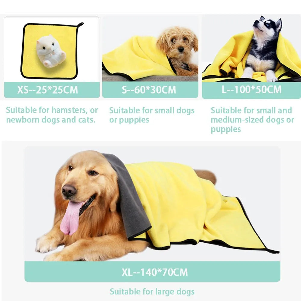 Soft Dog and Cat Towel