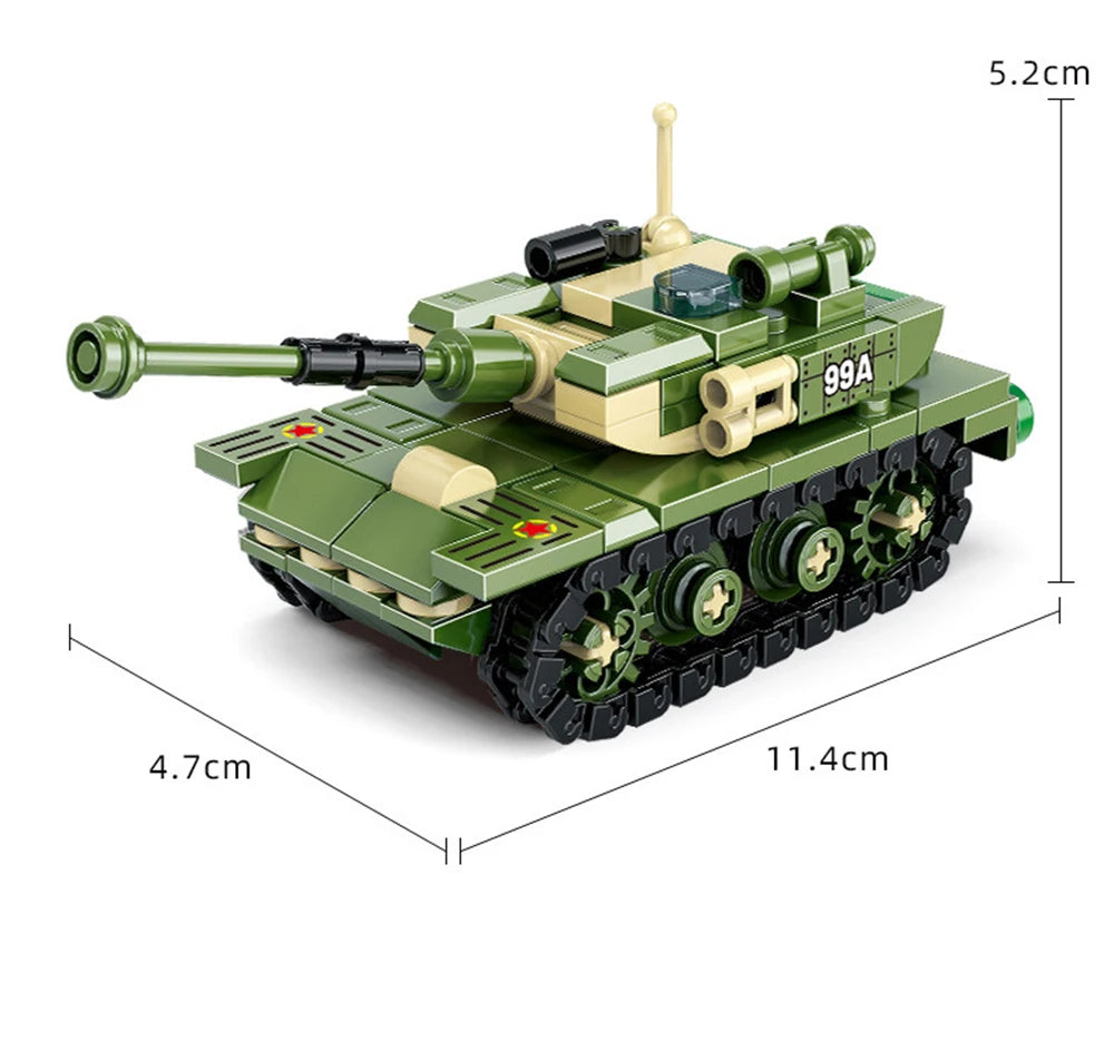 Military tank of the War 2