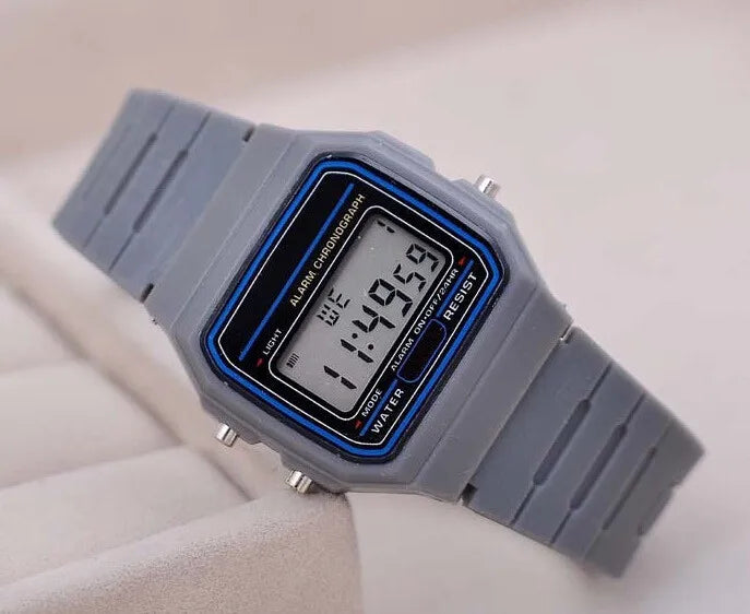 LED digital watch for men