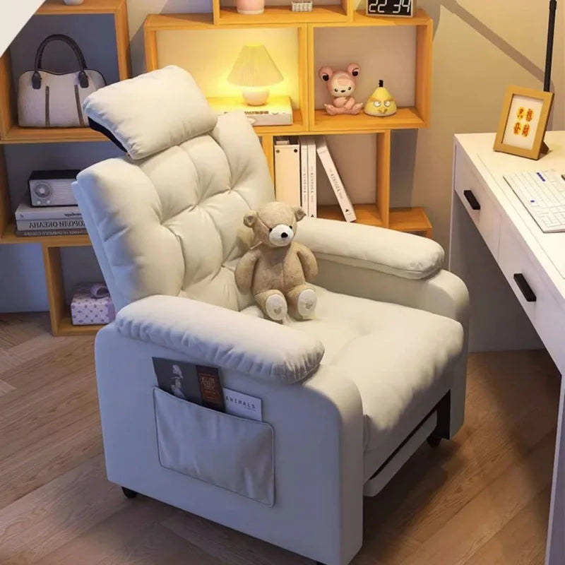 Comfortable chair for relaxing in the bedroom