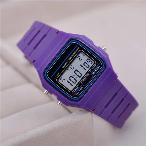 LED digital watch for men