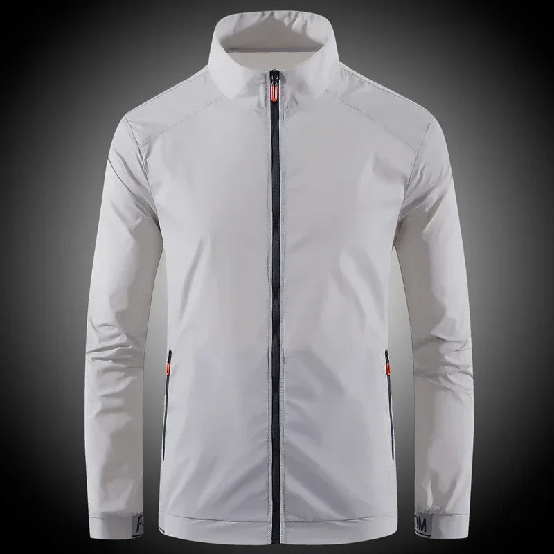 Men's Sun Protection Coats Waterproof Breathable Sports Jacket