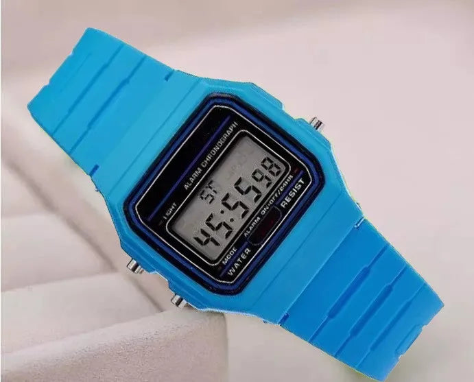 LED digital watch for men