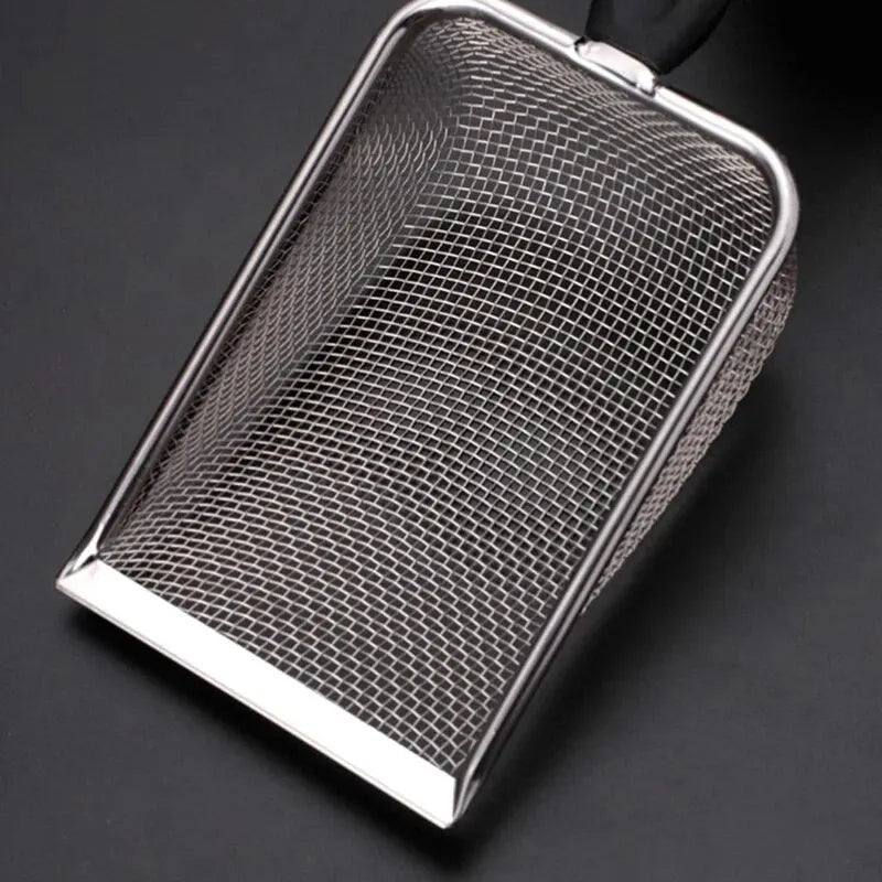 Cat litter scoop, micro-porous, rust-resistant