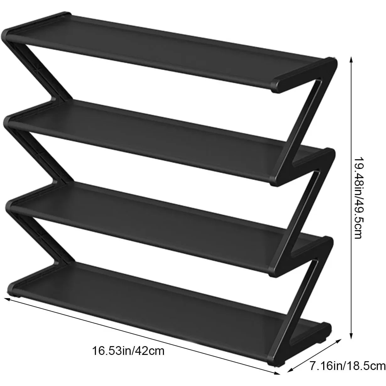 Simple Dustproof Cloth Shoe Rack Space Saving