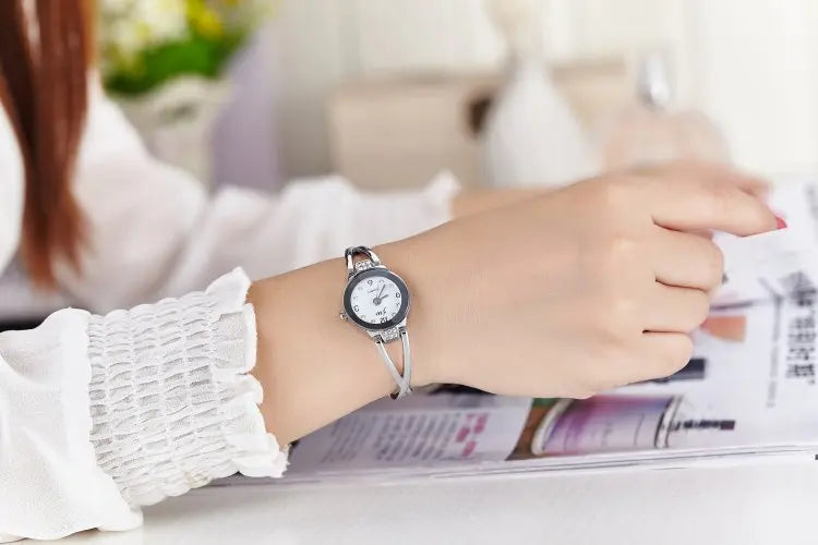 Soft bracelet watch for women