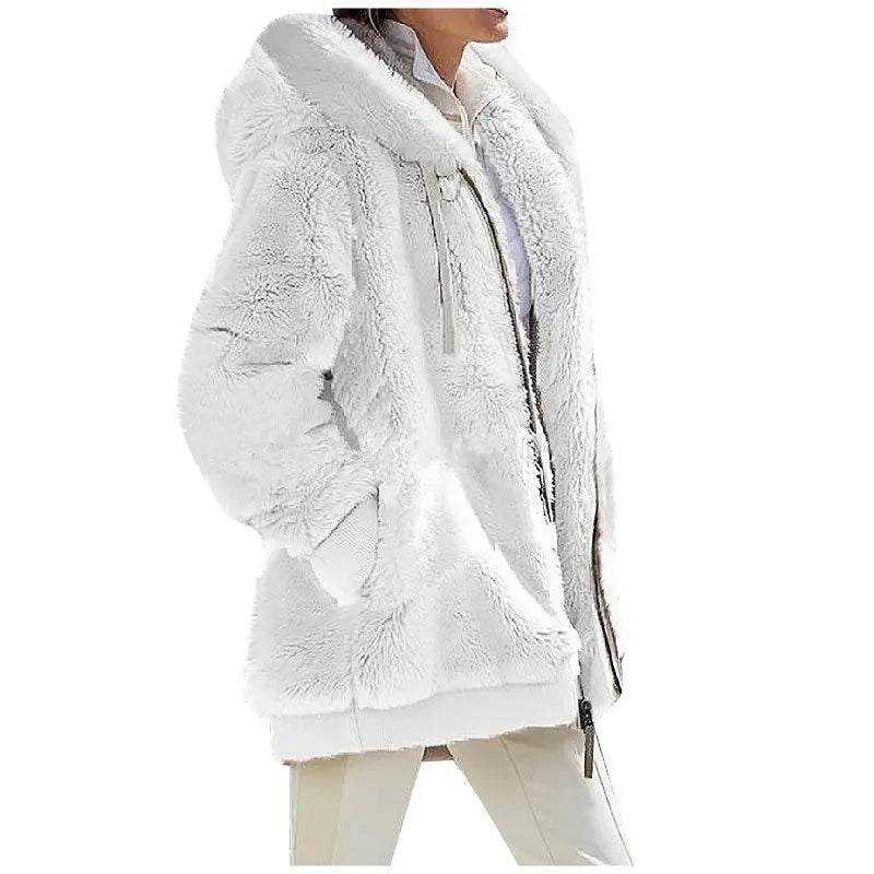 Women's casual cashmere coat