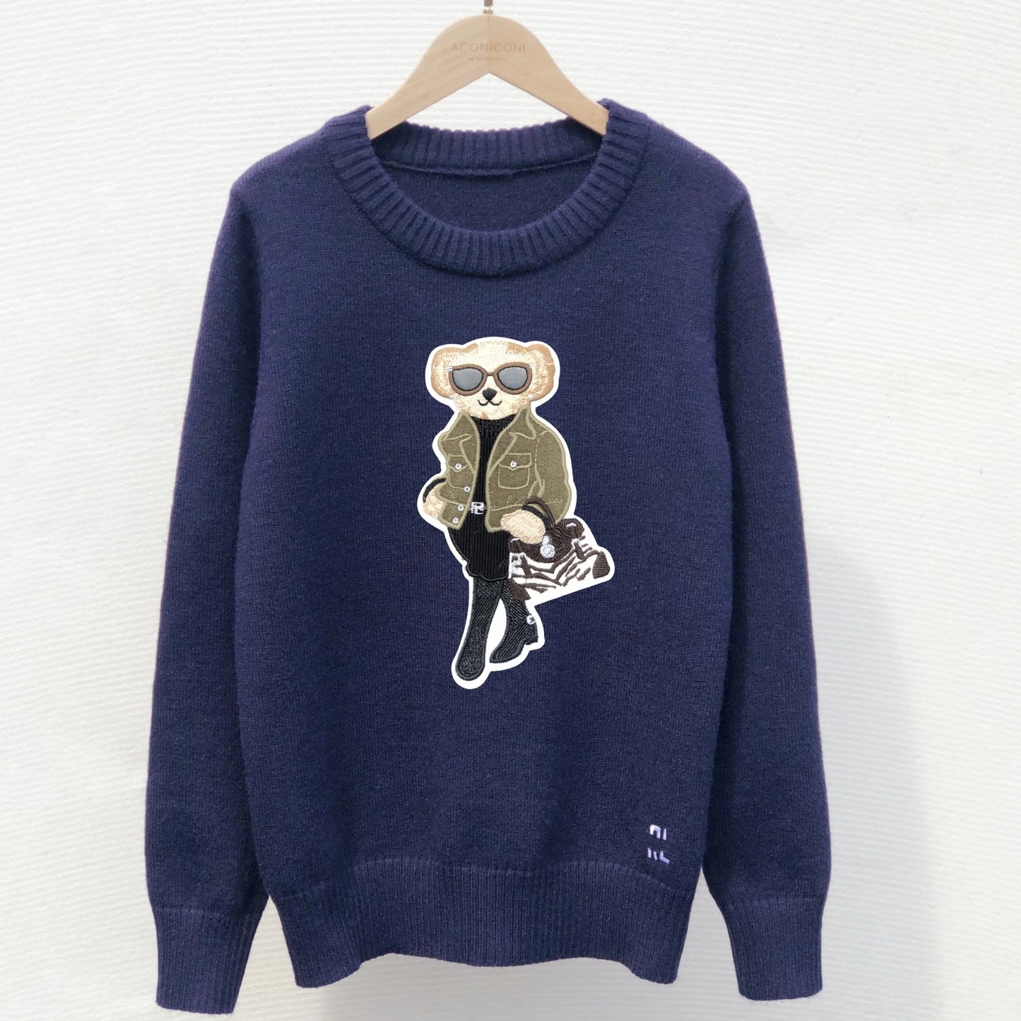 Knitted pullover sweater design for women! Casual outdoor blouse