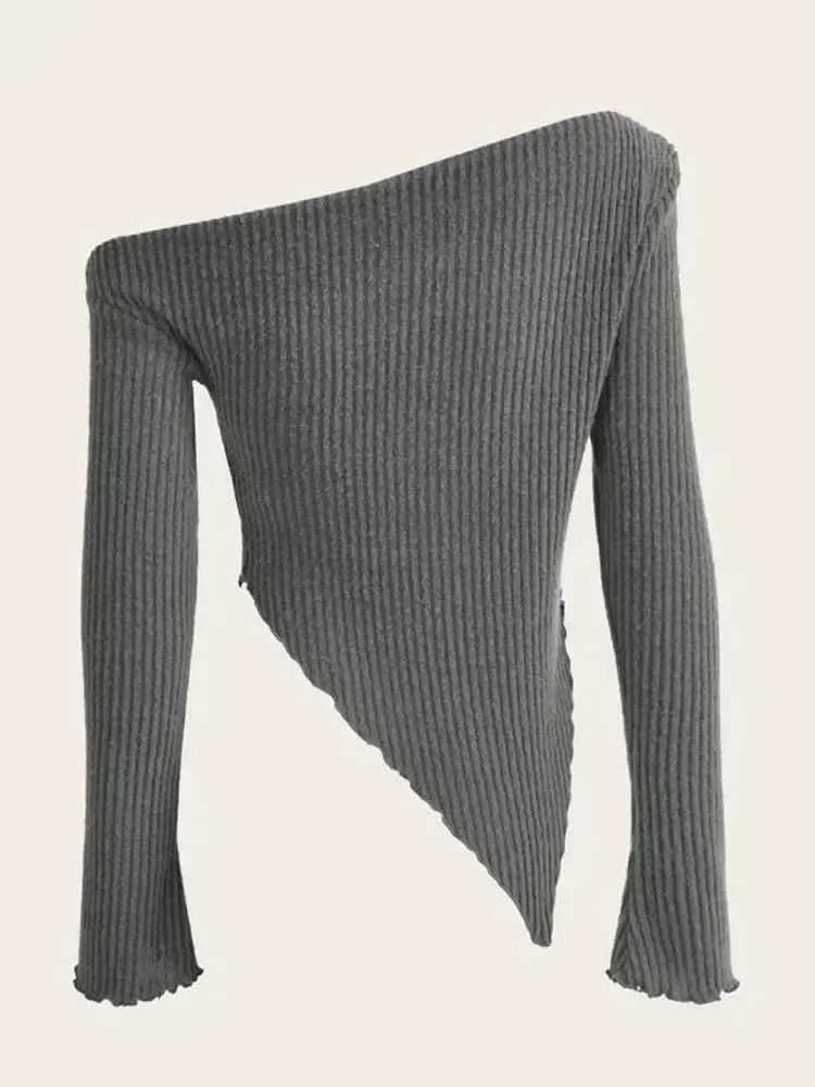 Casual Long Sleeve Blouse for Winter and Autumn