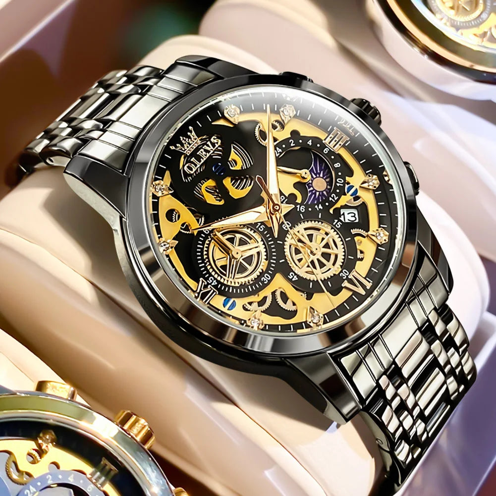 Luxury Fashion Men's Watch, Water Resistant