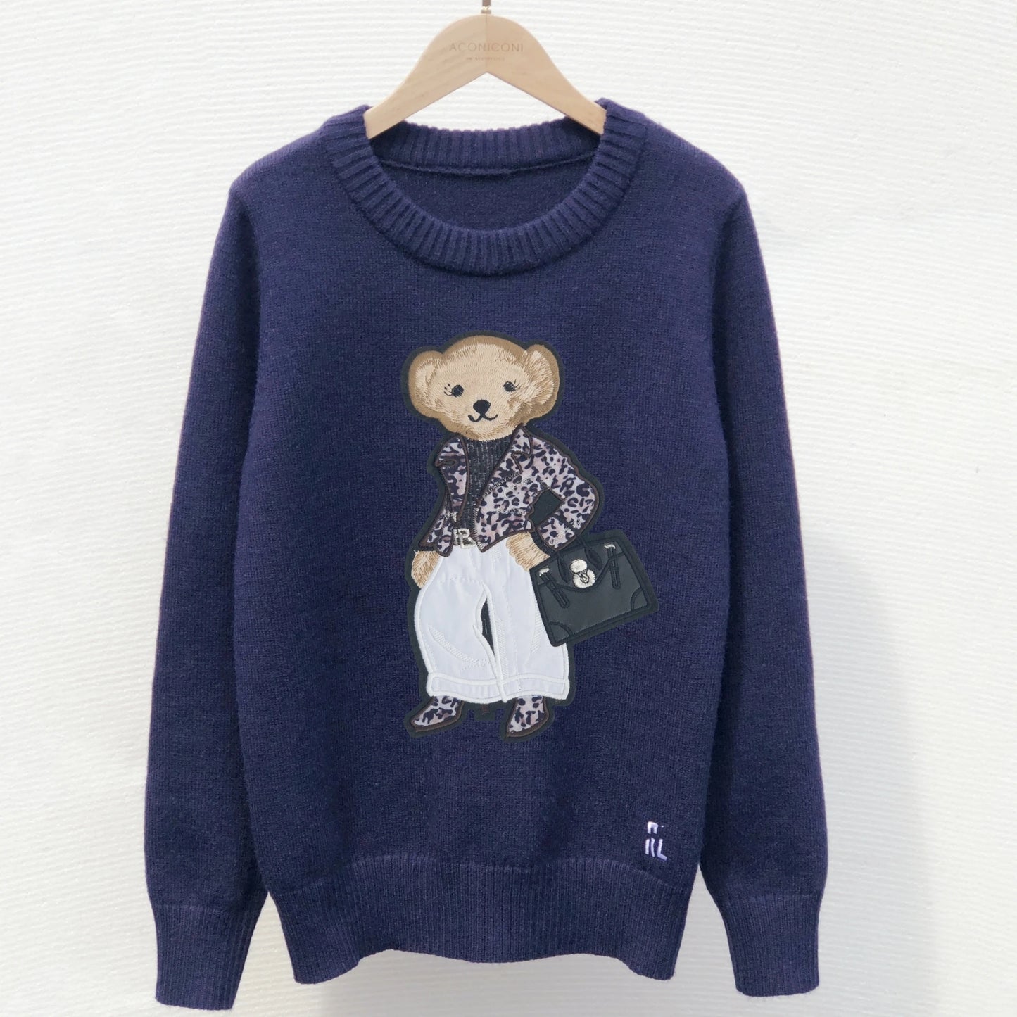 Knitted pullover sweater design for women! Casual outdoor blouse