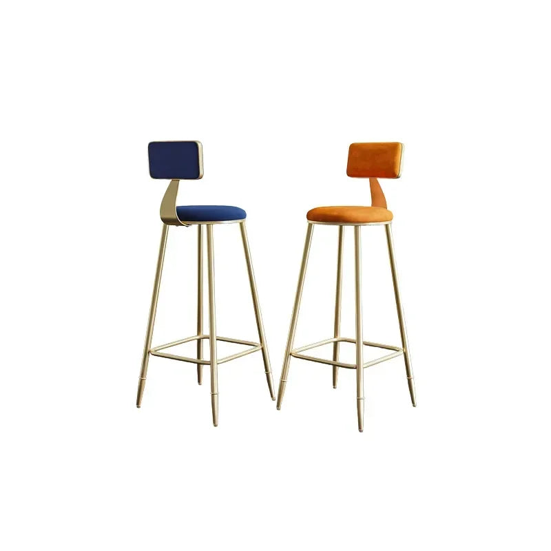 Luxurious bar stool, made of steel