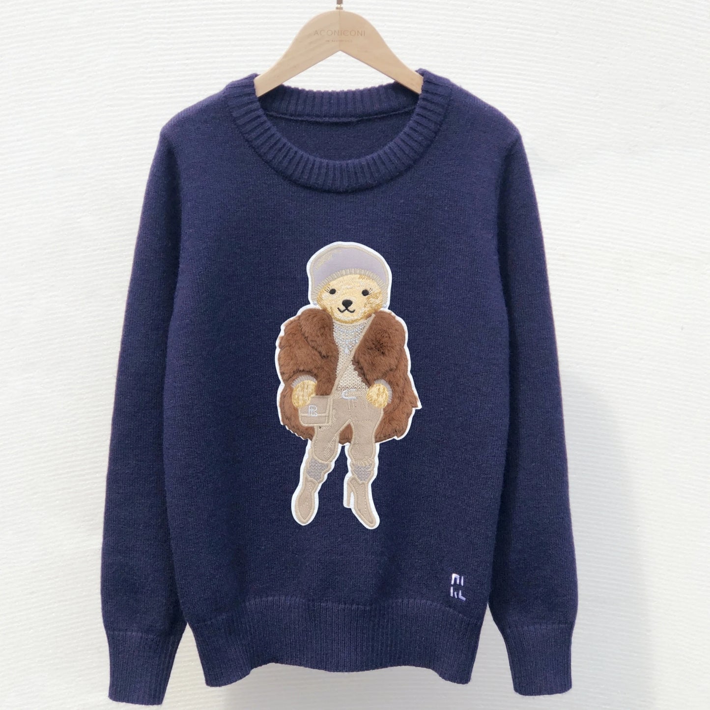 Knitted pullover sweater design for women! Casual outdoor blouse