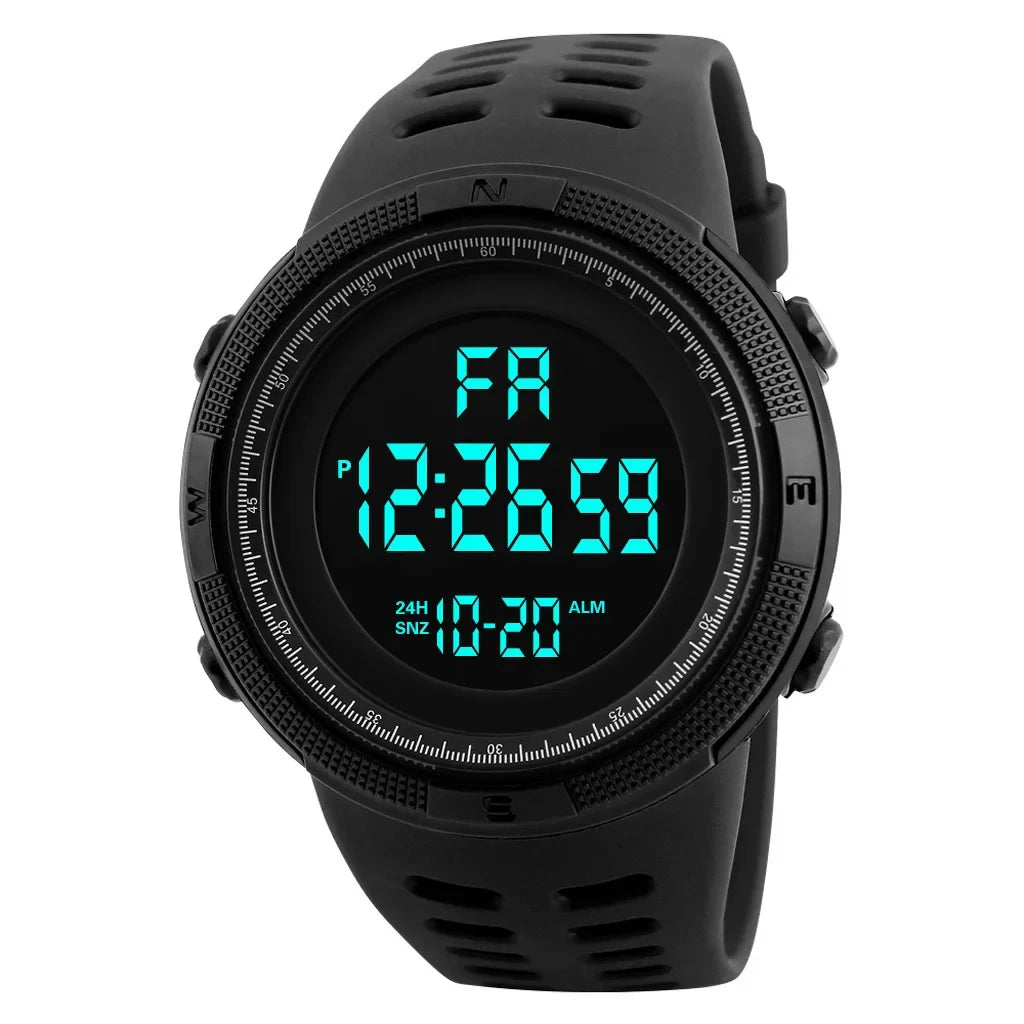 Men's Digital Watch, Water Resistant