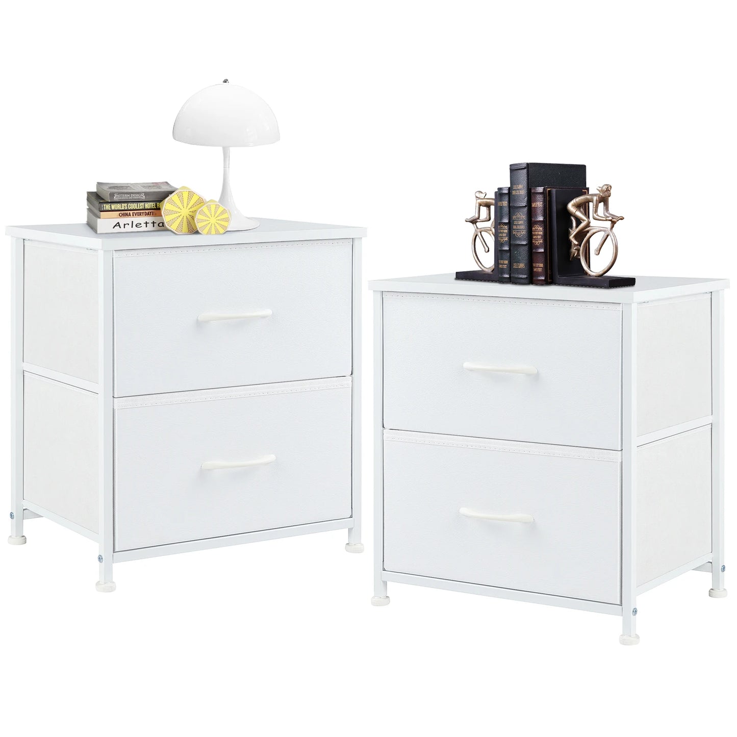 Layered living room chest of drawers set of 2 drawers