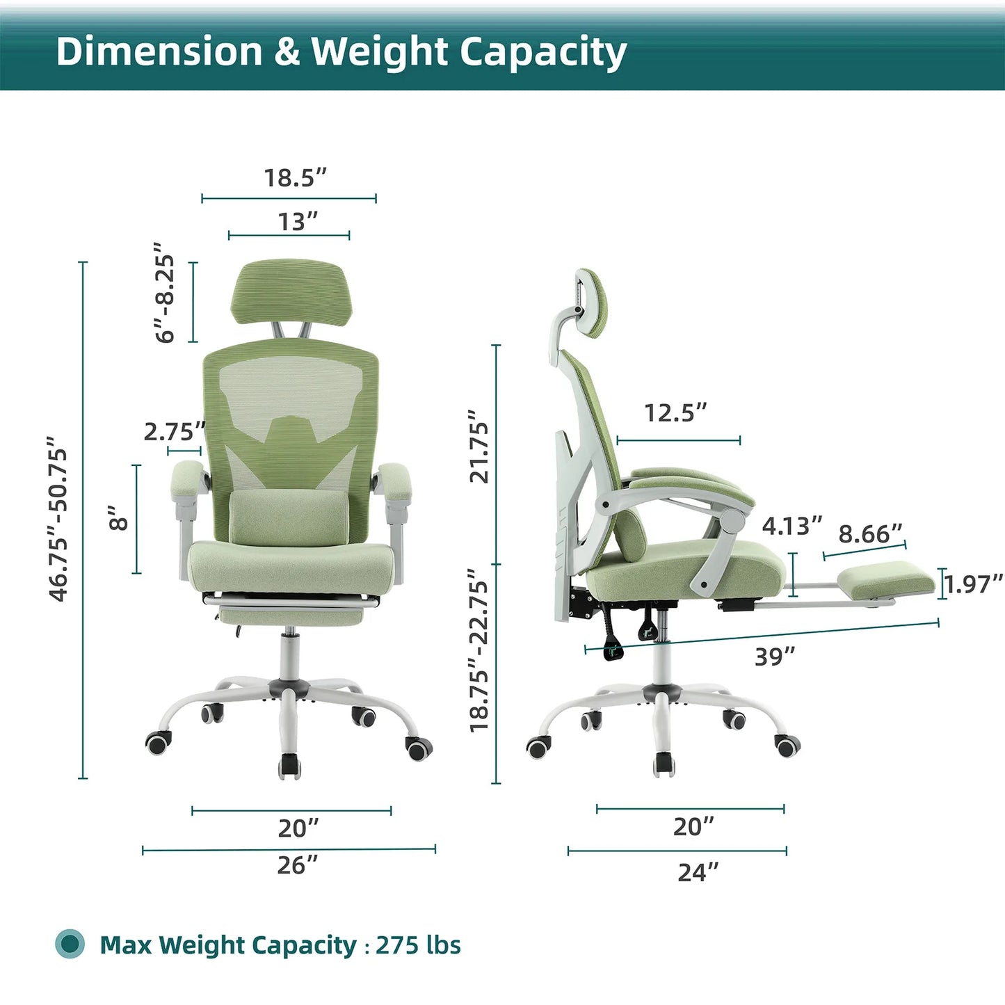 Comfortable office chair, takes into account the comfort of the spine