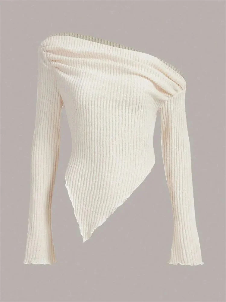 Casual Long Sleeve Blouse for Winter and Autumn