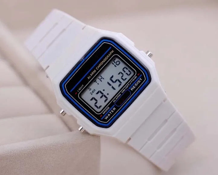 LED digital watch for men