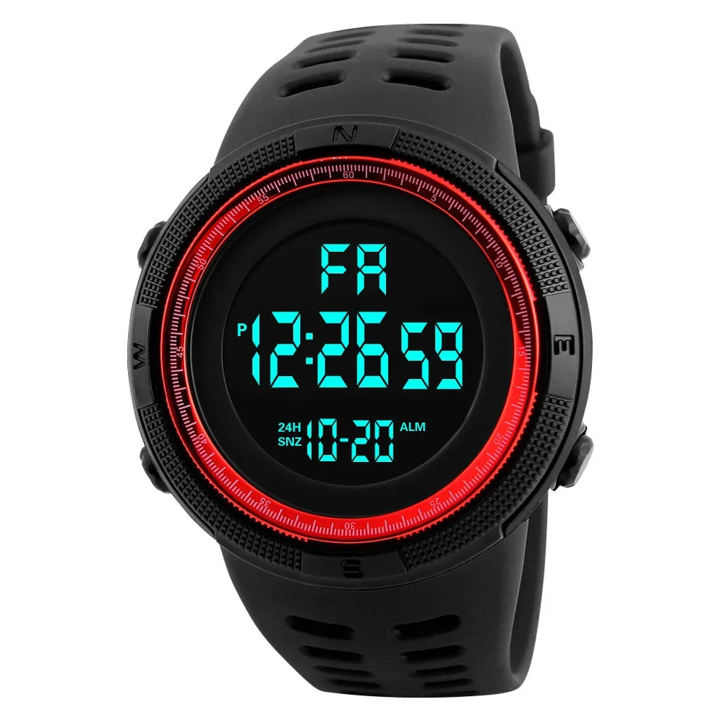 Men's Digital Watch, Water Resistant