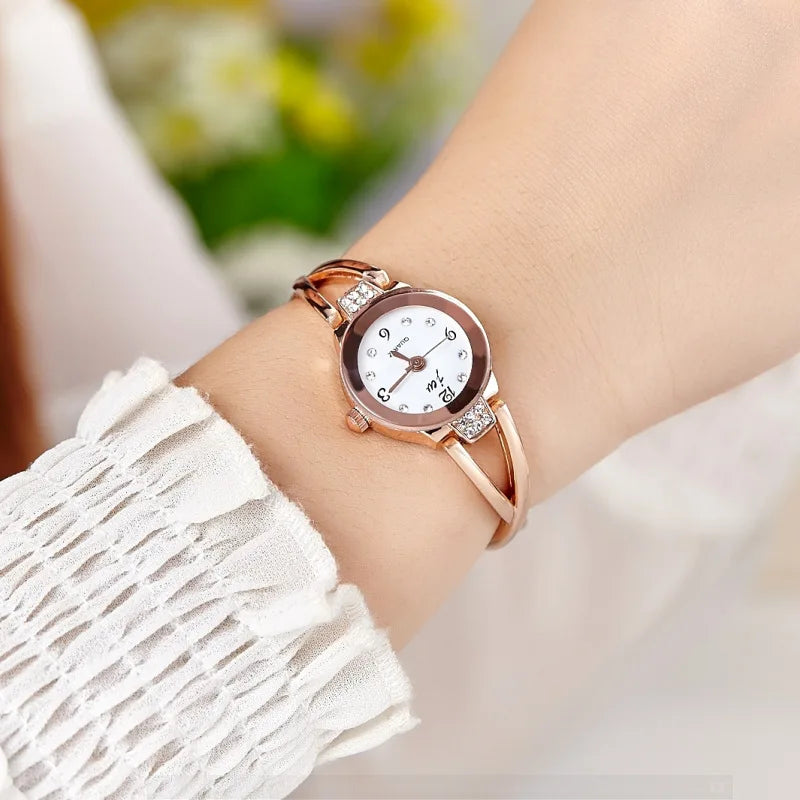 Soft bracelet watch for women
