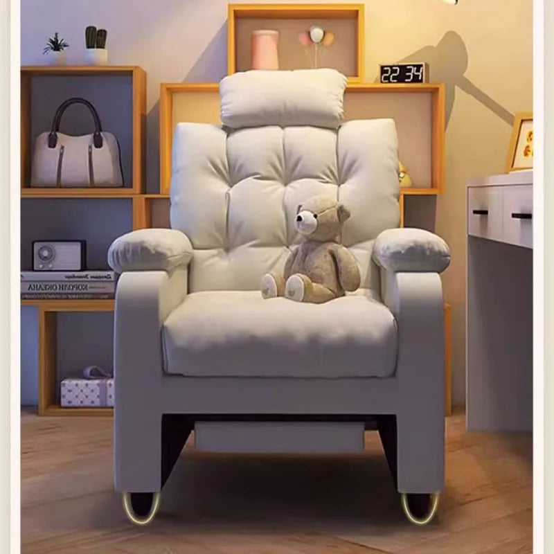 Comfortable chair for relaxing in the bedroom