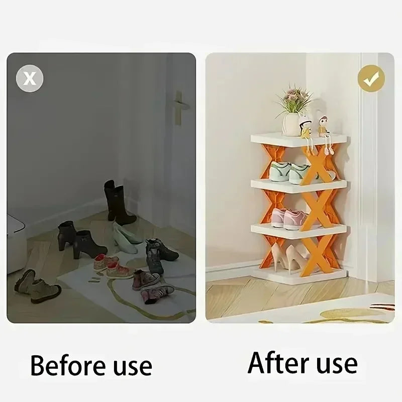 New Detachable Shoe Organizer Shoe Storage Saves Family Home Storage Space