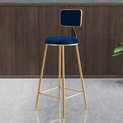 Luxurious bar stool, made of steel