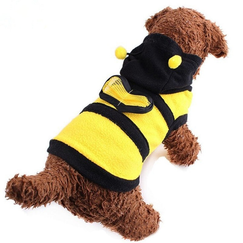 Cute bee costume, for dogs and cats