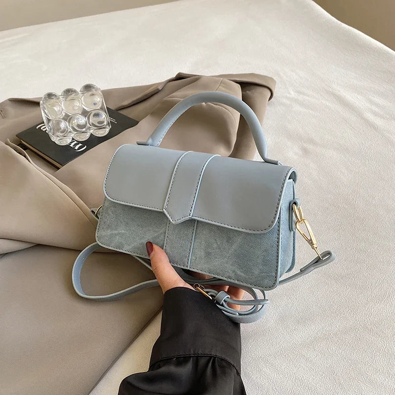 Women's PU Leather Shoulder Bag - Elegant Crossbody Bag