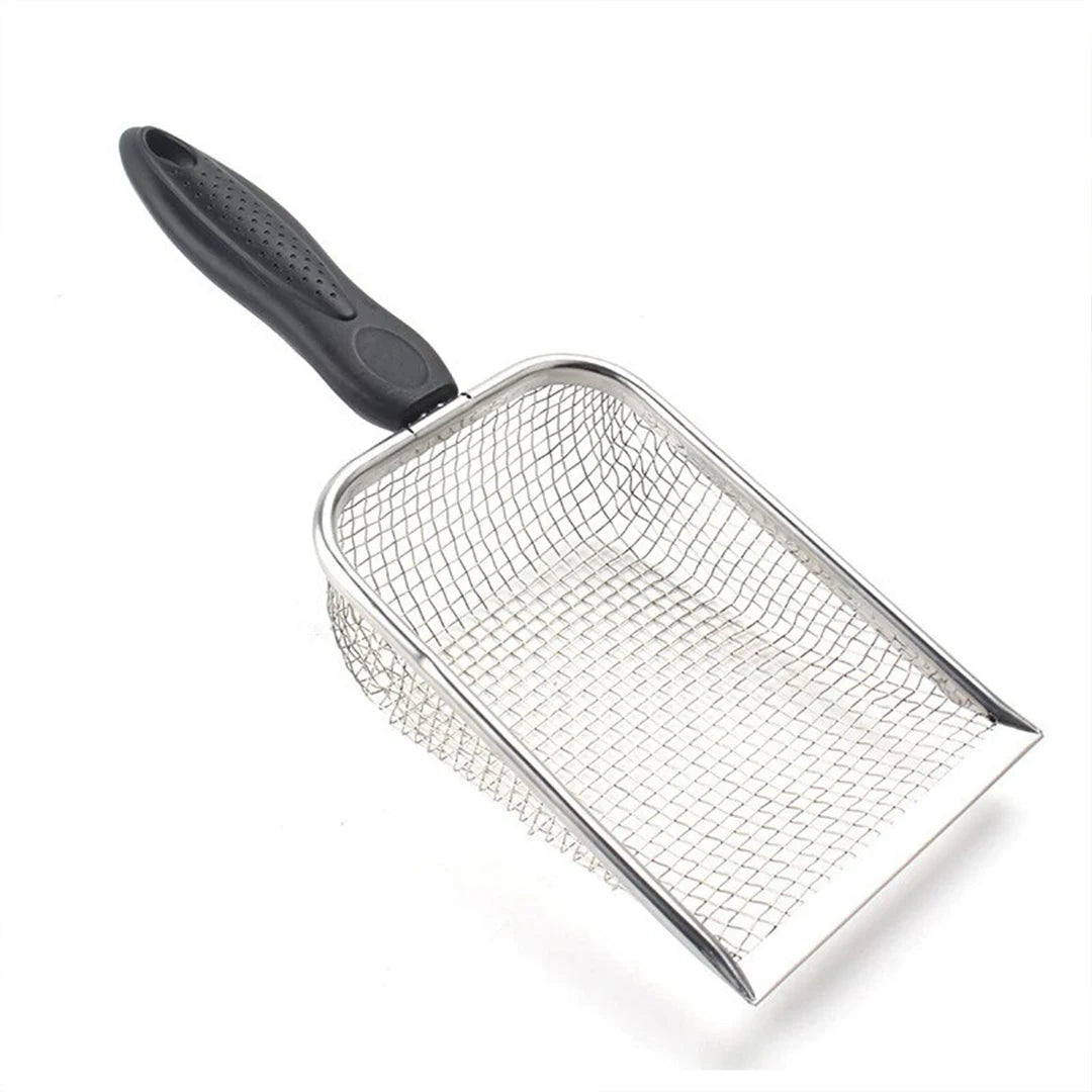 Cat litter scoop, micro-porous, rust-resistant