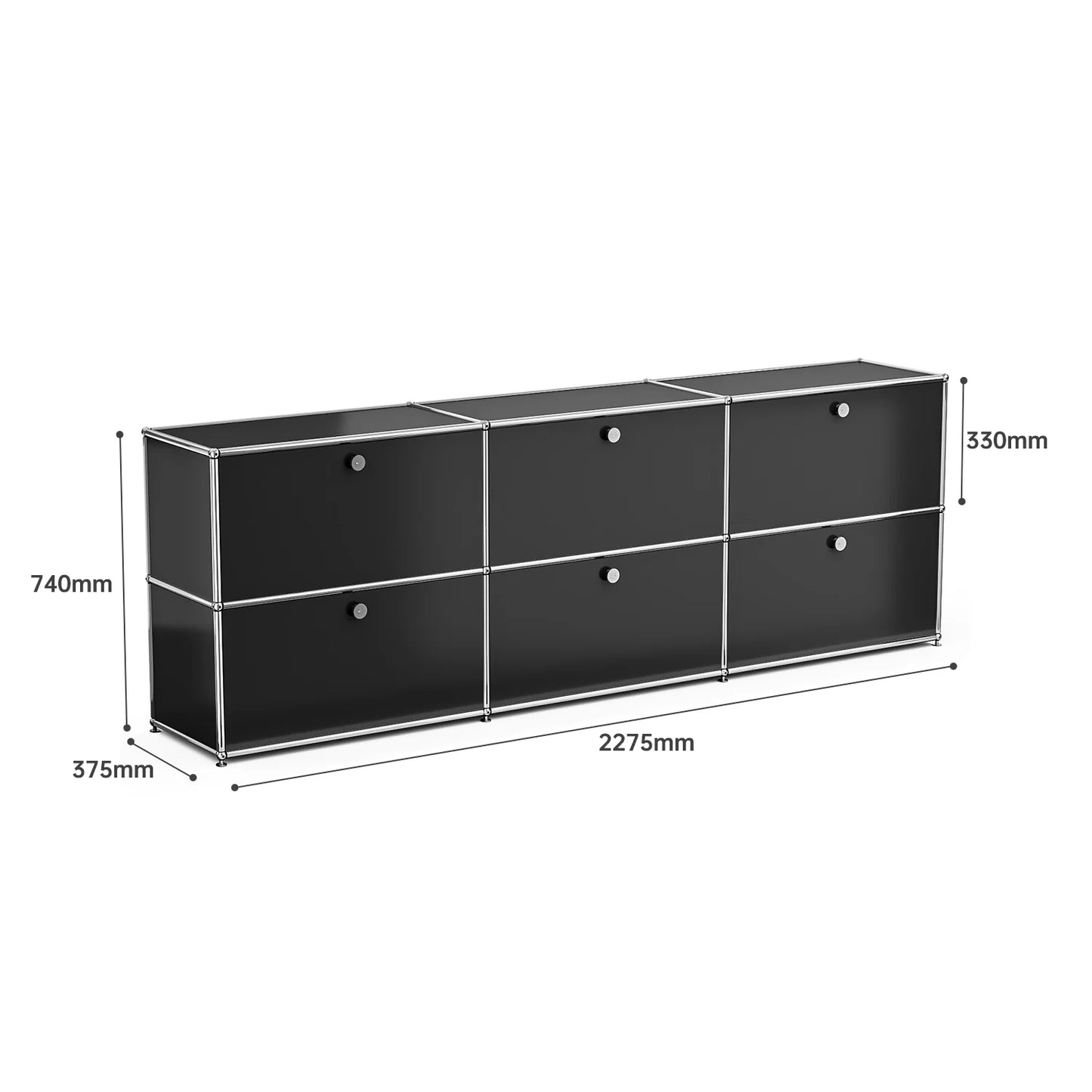 Living room side cabinet, stainless steel metal panel
