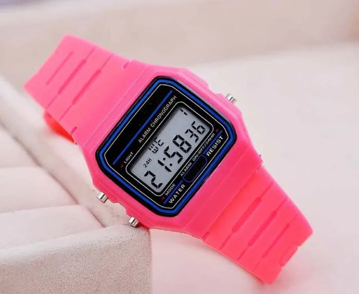 LED digital watch for men