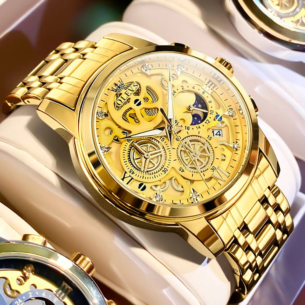 Luxury Fashion Men's Watch, Water Resistant
