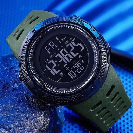 Men's Digital Watch, Water Resistant