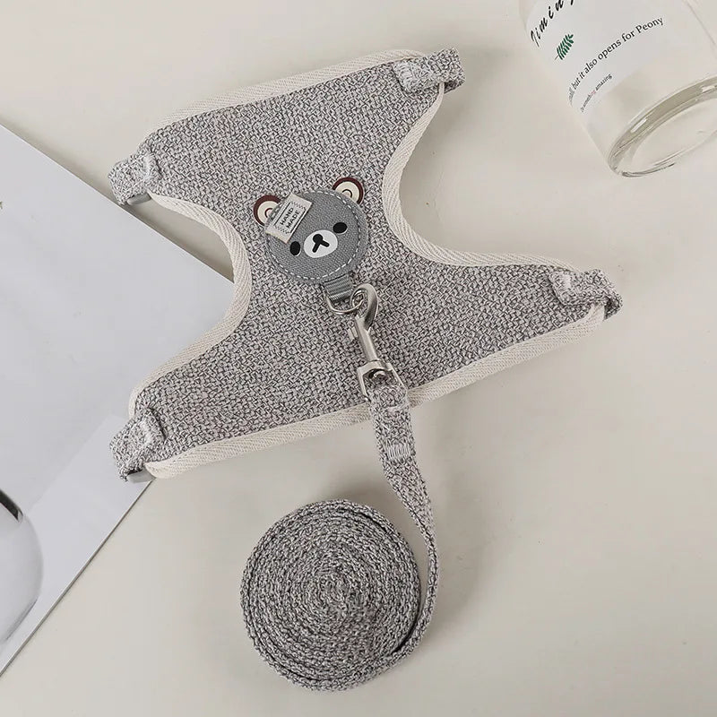 Rabbit and cat leash